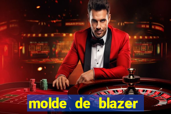 molde de blazer masculino para imprimir