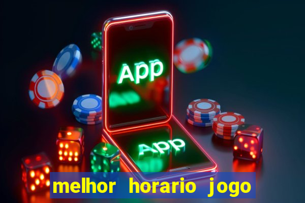 melhor horario jogo fortune rabbit