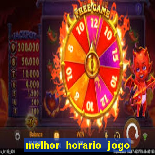 melhor horario jogo fortune rabbit