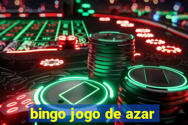 bingo jogo de azar