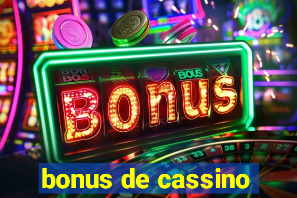 bonus de cassino