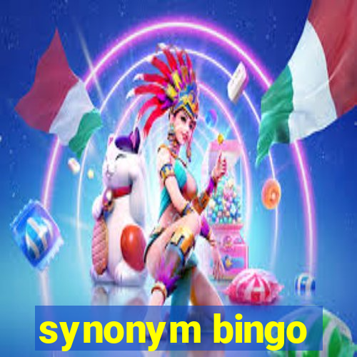 synonym bingo