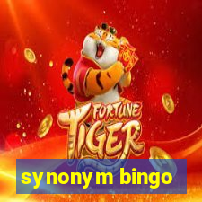 synonym bingo