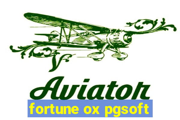 fortune ox pgsoft