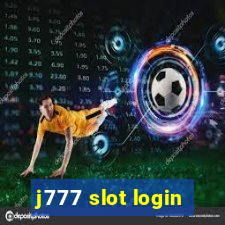 j777 slot login