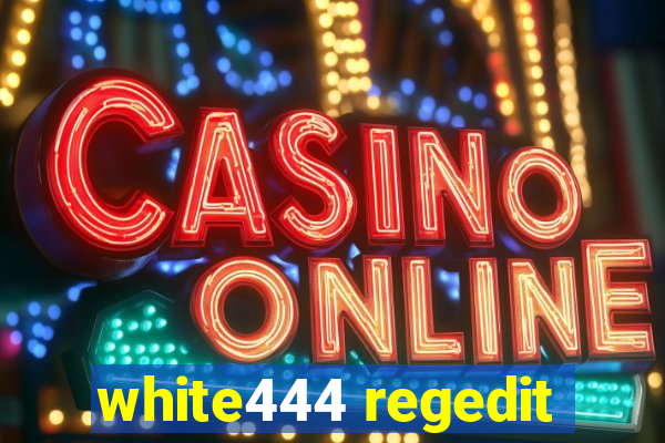 white444 regedit