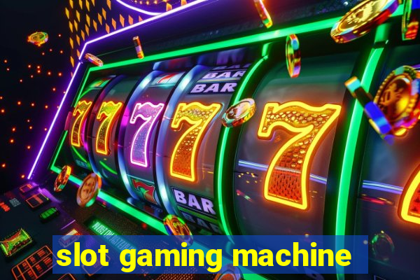 slot gaming machine