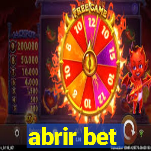 abrir bet