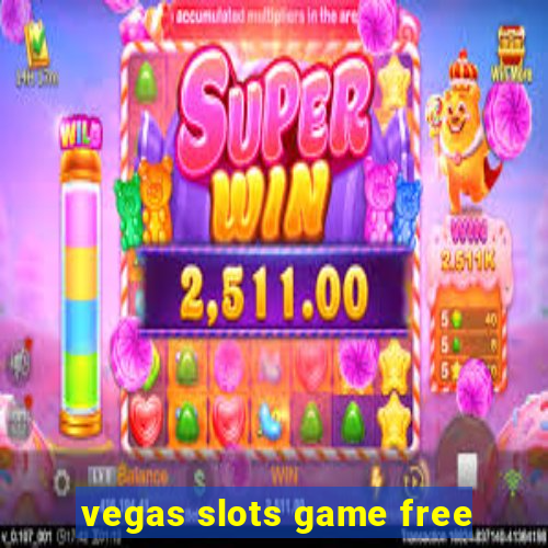 vegas slots game free