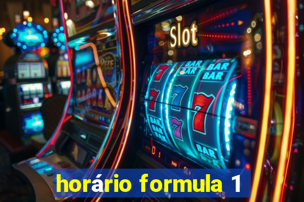 horário formula 1