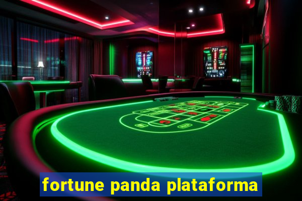 fortune panda plataforma