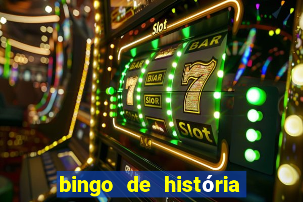 bingo de história 6 ano