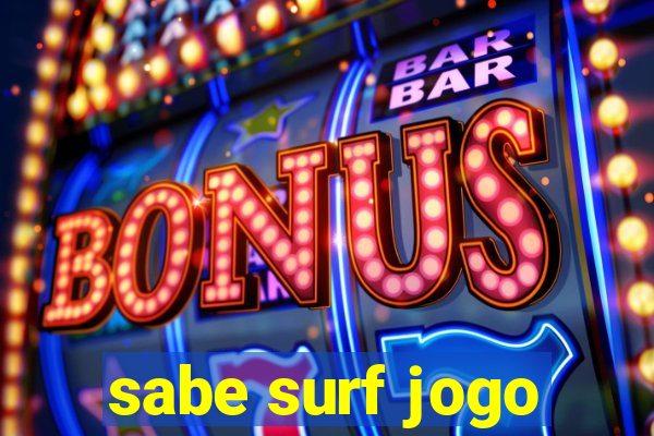 sabe surf jogo