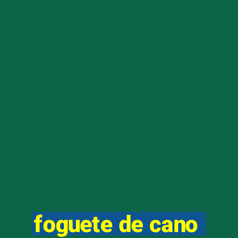 foguete de cano