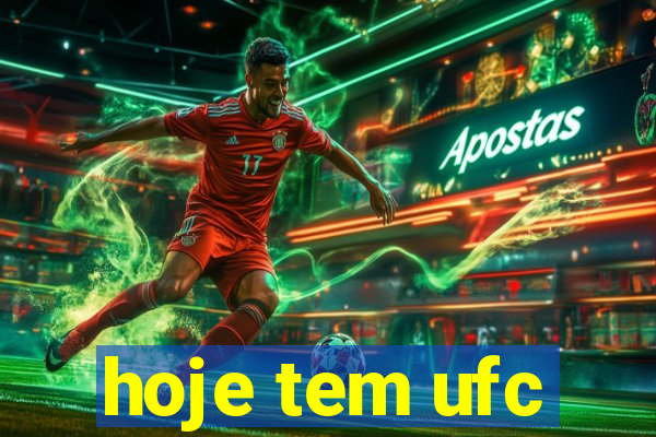 hoje tem ufc