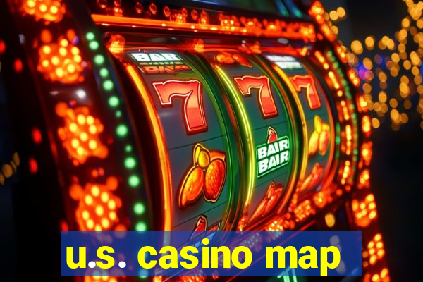 u.s. casino map