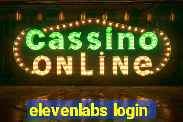 elevenlabs login