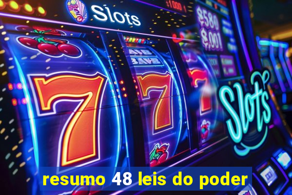 resumo 48 leis do poder