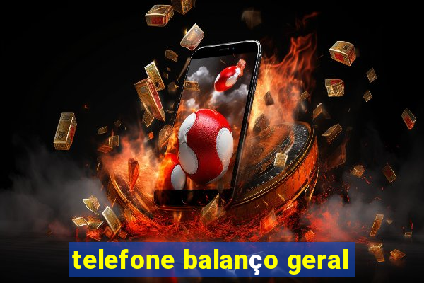 telefone balanço geral