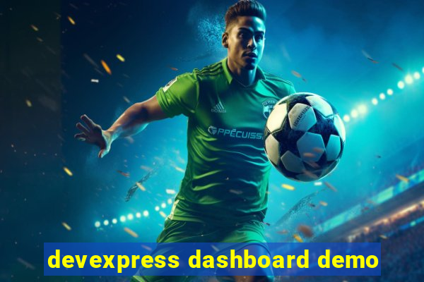 devexpress dashboard demo