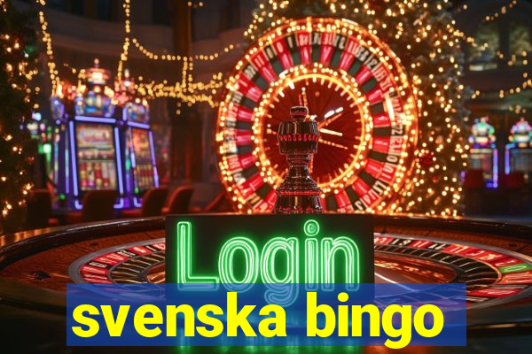 svenska bingo