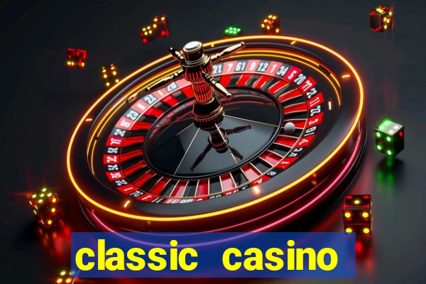 classic casino login page