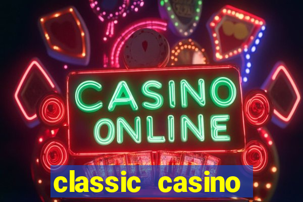 classic casino login page