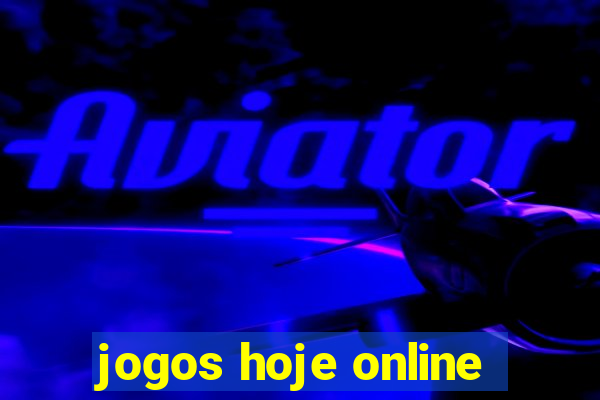 jogos hoje online