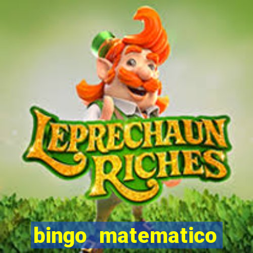 bingo matematico para ensino medio