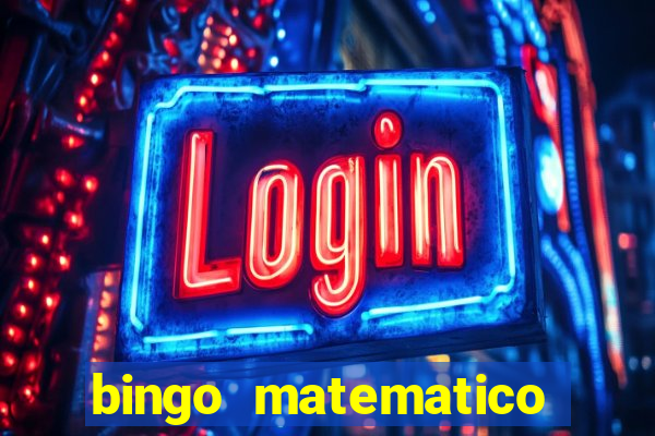 bingo matematico para ensino medio