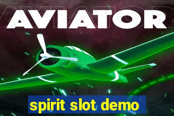 spirit slot demo