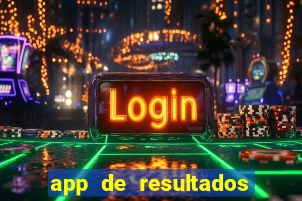 app de resultados de jogos