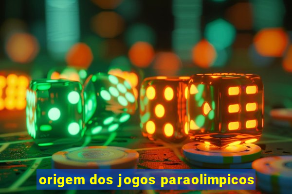 origem dos jogos paraolimpicos