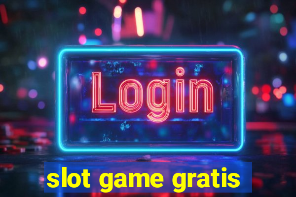 slot game gratis