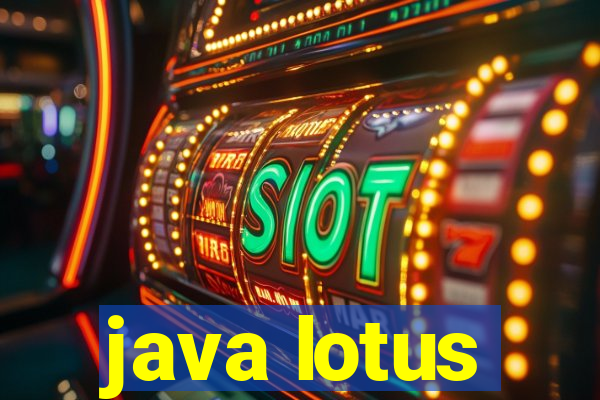 java lotus