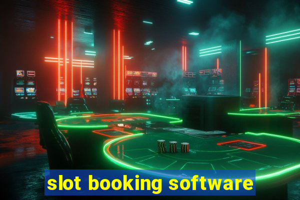 slot booking software