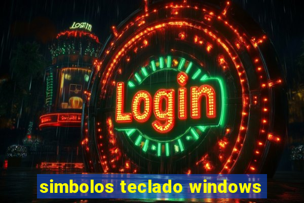 simbolos teclado windows