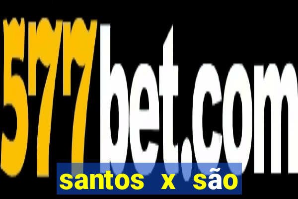 santos x são paulo distância