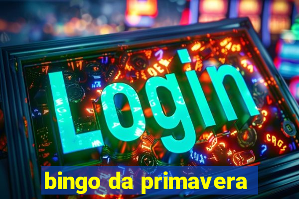 bingo da primavera