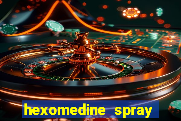 hexomedine spray para garganta