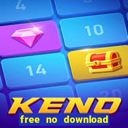 free no download slot machine games