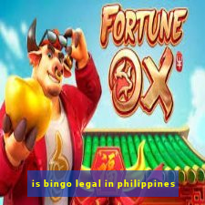 is bingo legal in philippines