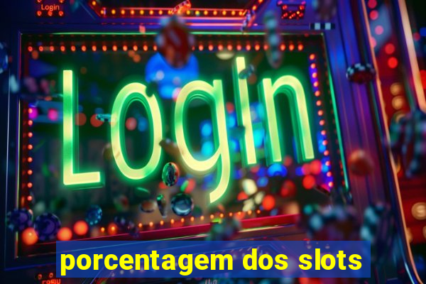 porcentagem dos slots