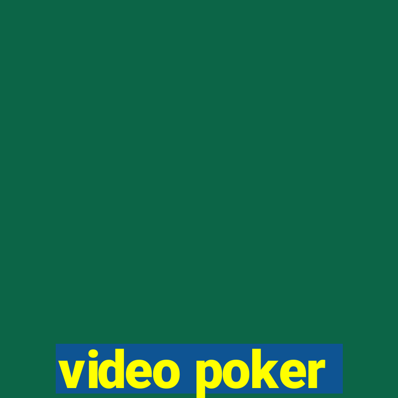 video poker