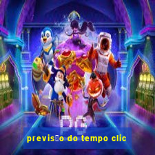 previs茫o do tempo clic