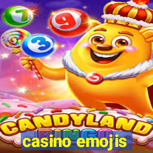 casino emojis