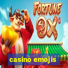 casino emojis