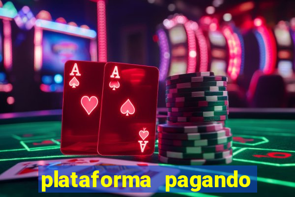 plataforma pagando no cadastro slots