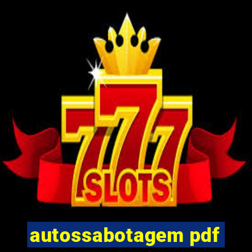 autossabotagem pdf