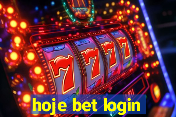 hoje bet login